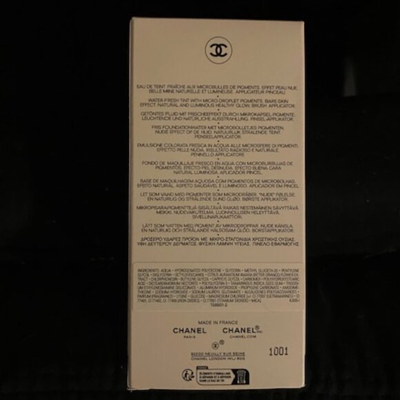 Chanel Les Beiges Eau de Teint- Water Fresh Tint 30ml #830 Medium - Picture 2 of 2